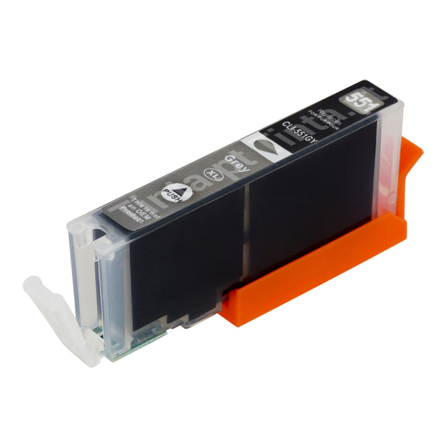 Cartuchos de tinta Canon CLI-551XL compatíveis cinza (1 cinza)