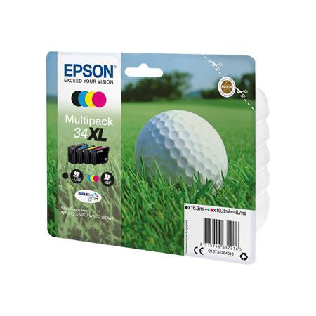 Cartuchos de tinta originais Epson T34XL (T3476)