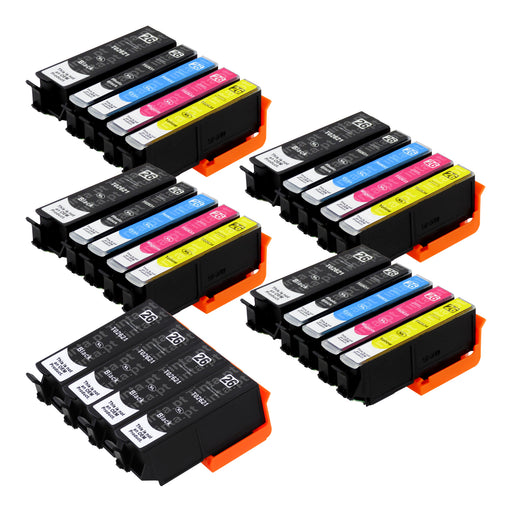 Cartuchos de tinta Epson T26XL compatíveis (8 pretos + 4 pretos fotográficos + 12 cores)