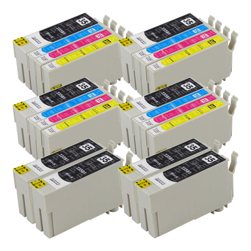 Cartuchos de tinta Epson T35XL compatíveis (8 pretos + 12 cores)