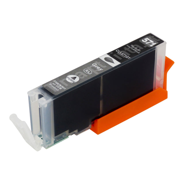 Cartuchos de tinta Canon CLI-571XL compatíveis cinza (1 cinza)