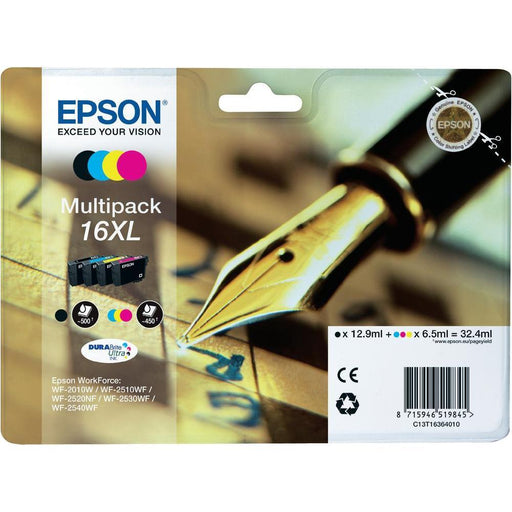 Cartuchos de tinta originais Epson T16XL (T1636)
