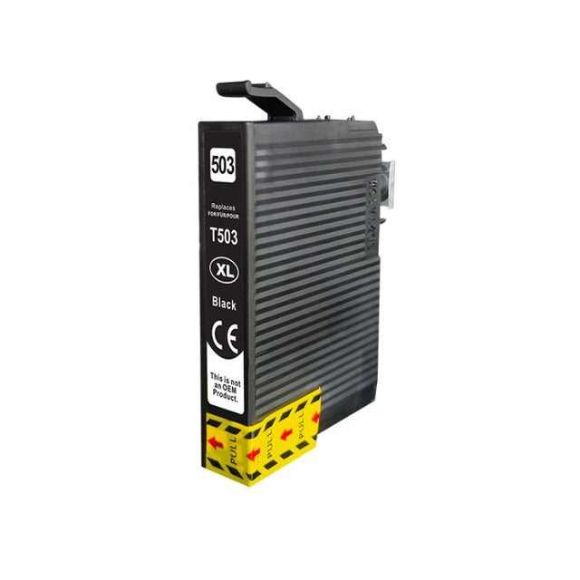 Cartucho de tinta preto Epson 503XL compatível (1 preto)