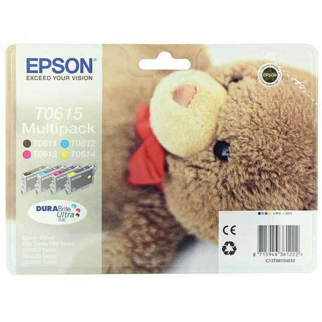 Cartuchos de tinta originais Epson T0615