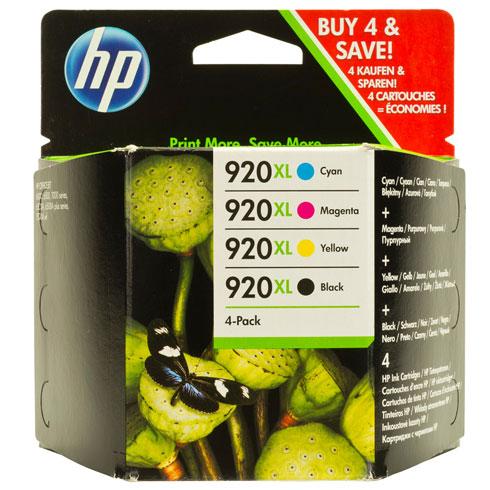 Cartuchos de tinta originais HP 920XL