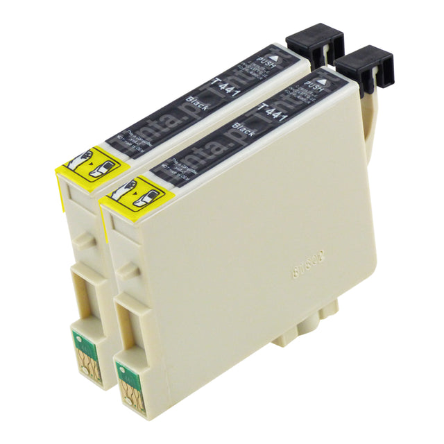 Cartuchos de tinta Epson T0441 compatíveis pretos (2 pretos)