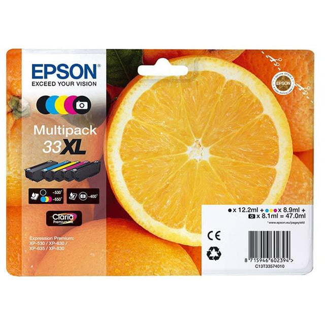 Cartuchos de tinta originais Epson T33XL (T3357)