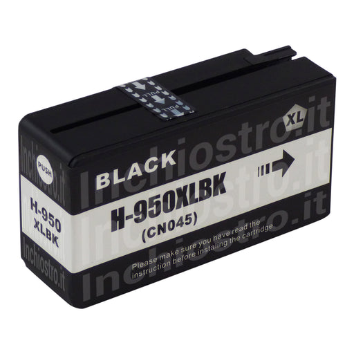 Cartuchos de tinta preta HP 950XL compatíveis (1 preto)